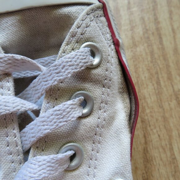 Converse Chuck Taylor All Star White Low Top Sneakers Women's 6 Men's 4 - Picture 9 of 11